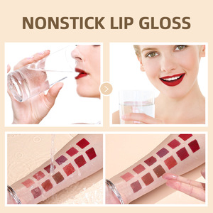 Set de Brillo Labial de Larga Duración con Acabado Mate, Lápiz Labial Líquido que Muestra el Color, Brillo Labial que No se Desvanece - Product Image 3