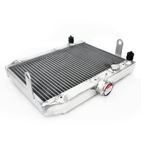 Pièces de VTT refroidisseur d'eau de moteur de performance radiateur en aluminium pour Suzuki KING QUAD 750 LT-A450 LT-A500 LT-A750 4x4 2007-2014