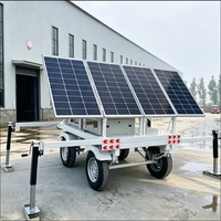 ISO Wholesale Telescopic Communication Tower Galvanized Steel COW on Wheels High Precision for Mobile Telecom Trailer Tower