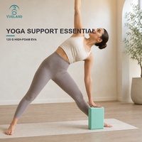 Bloque de Yoga EVA Digitalizado Yugaland, Alfombrilla de Entrenamiento Antidesgarros para Gimnasio Profesional, Venta al por Mayor