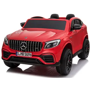 12V Licentie Grote GLC63S Rit Op Speelgoed Elektrische Rit Op Auto Kinderen Elektrische Met Dubbele Zitplaatsen Rit Hot Sales auto Voor Kids Outdoor