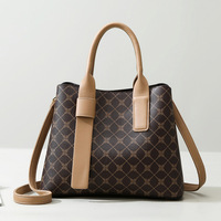 Sac à main rétro floral pour femme avec fermeture éclair, sac bandoulière, sac fourre-tout à l'épaule, élégant, haut de gamme, grande capacité, pour le quotidien, en PU