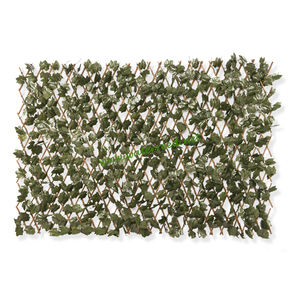 Sauce de jardín Artificial, <span class=keywords><strong>valla</strong></span> de enrejado extensible con hojas, precio bajo - Product Image 5