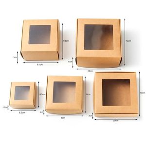 Tùy Chỉnh Các Tông Quà Tặng Bao Bì Tuck Top Hộp UV Cửa Sổ Mẫu Bốn Màu In Vật Liệu Tái Chế Phong Cách Hiện Đại Kẹo Hộp - Product Image 4