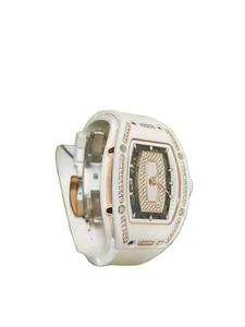 Reloj de Lujo para Mujer, Automático, Movimiento RM07-01, 45 mm de Diámetro, Aleación, Diseño Tonneau, Esfera con Diamantes, Correa de Cuero, 31 mm - Product Image 2