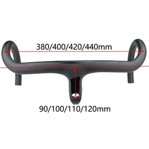 <span class=keywords><strong>Guidon</strong></span> de vélo de <span class=keywords><strong>route</strong></span> en fibre de <span class=keywords><strong>carbone</strong></span> 31.8 intégré barre de poignée de gravier en <span class=keywords><strong>carbone</strong></span> câble interne barre plate de course de vélo de <span class=keywords><strong>route</strong></span> en <span class=keywords><strong>carbone</strong></span> complet - Product Image 2