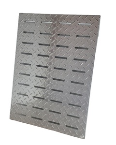 <span class=keywords><strong>Grille</strong></span> de couverture de canal de drainage antidérapante en acier galvanisé à chaud pour passerelle photovoltaïque et matériaux de construction métalliques - Product Image 5