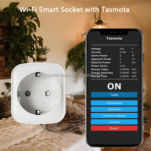 Prise WiFi <span class=keywords><strong>Tasmota</strong></span> avec mesure de la consommation d'énergie en temps réel - Prise intelligente compatible Matter, Alexa et Home Assistant, configuration facile - Product Image 2