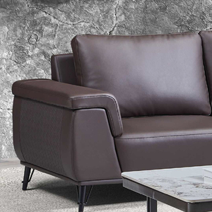Ensemble de canapés de <span class=keywords><strong>réception</strong></span> pour bureau de direction au design moderne, multifonctionnel pour la maison, le bureau et les hôpitaux, couverture en cuir, hall d'appartement - Product Image 4