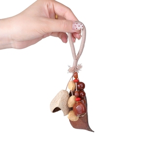 Wholesale Multi Type Handcrafted Fruit Shell Beads Hanging Decor <b>Wind</b> <b>Chime</b> DIY Natural Pendant Kit For Backpack - Product Image 1