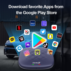 Carlinkit 8G + 128GB Ma Thuật Carplay Hộp Không Dây USB Dongle Đài Phát Thanh <span class=keywords><strong>Android</strong></span> 13 Hệ Thống Không Dây <span class=keywords><strong>Android</strong></span> Tự Động Carplay Ai Hộp - Product Image 4