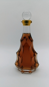 Bán Buôn <span class=keywords><strong>Fancy</strong></span> Kim Cương Hình Dạng Vodka Whisky Chai 125Ml Rượu Mạnh Thủy Tinh Chai 500Ml Với Cap - Product Image 4