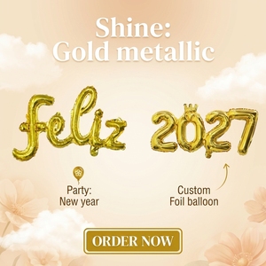 Palloncini in Foil BLN Feliz 2027 Numero 2027 per <span class=keywords><strong>Festa</strong></span> di <span class=keywords><strong>Capodanno</strong></span>, Anniversario, Decorazioni per Laurea - Product Image 1