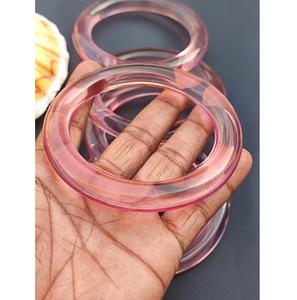 Elegant <b>Resin</b> Bangles For Women With Sleek Design Durable Material And Colorful Finish Perfect For Parties - Product Image 1