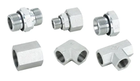 Adaptateur de raccordement métrique mâle 24 CONE/BSP 60 CONE