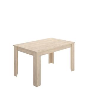Table à manger moderne en mélamine extensible, table à manger rectangulaire pour restaurant - Product Image 1