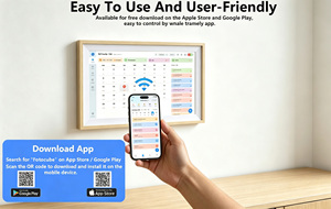 Marco Digital y Calendario WiFi Fotocube App de 15.6 Pulgadas con Pantalla Táctil IPS 1080P, 1GB de RAM, 32GB de <span class=keywords><strong>ROM</strong></span> y Expansión de Tarjeta TF - Product Image 5