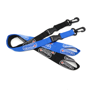 Venta al por mayor Jacquard bordado Logo abridor de cerveza cordón llavero Correa poliéster personalizado tejido abrebotellas cordón - Product Image 2