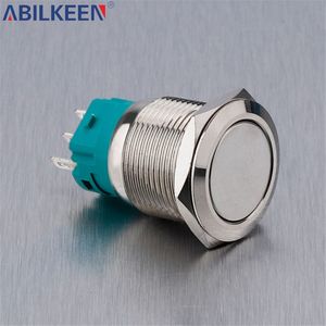 Interruptor de botón iluminado de bajo consumo de energía 19mm 12V IP65 para salas de control Gabinetes eléctricos Plástico duradero - Product Image 2