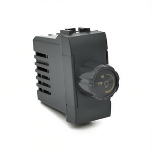Interruptor regulador de intensidad negro de 500W compatible con Living International - Product Image 3