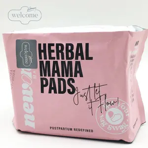 Produit le plus vendu sur Alibaba en gros marque privée à faible coût OEM nouveau coussin de maternité jetable hamamélis serviettes post-partum