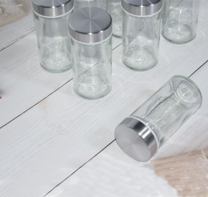 Popolare 20 pezzi 3 once di vetro vuoto <span class=keywords><strong>Baharat</strong></span> Takimi Kruidenpotje contenitori per <span class=keywords><strong>spezie</strong></span> con Rack Temperos Shaker coperchi Set di barattoli di <span class=keywords><strong>spezie</strong></span> - Product Image 3