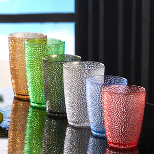 Vaso de Plástico Acrílico para <span class=keywords><strong>Bebidas</strong></span>, Resistente a Caídas, Reutilizable, para Hotel, Restaurante, Buffet, Venta Caliente - Product Image 5