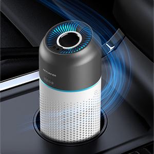 Automatic Gesture Sensor HEPA <b>Filter</b> Mini Battery Powered Portable Intelligent Car <b>Air</b> <b>Purifier</b> for Outdoor & Garage Use - Product Image 3