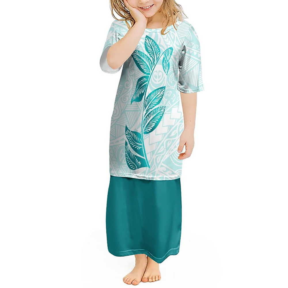 Disfraz De Princesa Oceánica Para Niñas – Vestido Con Peluca, Collar Fluorescente, Pulsera De Concha Y Corona, Ideal Para Cumpleaños Y Carnaval