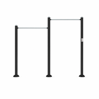 Barre horizontale robuste en acier inoxydable pour extérieur, station de traction pour parc, école, aire de jeux, entraînement de calisthénie