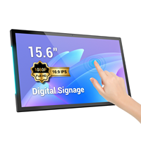 Pantalla de Señalización Digital de 15.6-98 Pulgadas, Cartel Publicitario LCD para Interiores, Tableros de Menú para Restaurantes y Centros Comerciales