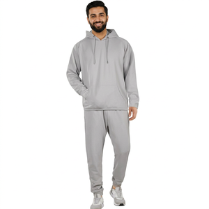 Nuevo Chándal Personalizable para Hombre, Estilo Lavado Ácido, 100% Algodón Felpa, el Más Vendido, Color Liso y Pesado - Product Image 1