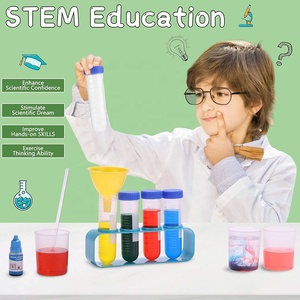 Set Percobaan Lab Kimia 30 Kelompok Mainan Pendidikan Stem Kit Percobaan Sains Mainan Laboratorium Sains untuk Anak-anak Belajar - Product Image 2