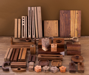 Servicio de Mecanizado CNC de Madera de Nogal Sólido de Alta Calidad con Brochado para Cajas de Joyería Personalizadas y Organizadores de Relojes de Lujo - Product Image 3