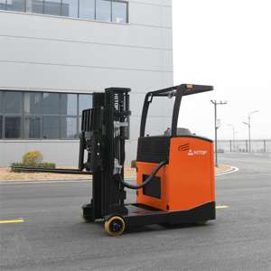 Montacargas Retráctil con Motor de 48V, Potente, de 16 pies, 3 Toneladas, 2 Toneladas, 1.5 Toneladas, Eléctrico, con Operador a Pie - Product Image 1