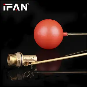 IFAN 도매 1/2 "3/4" 1 "물 저장 탱크 용 철 플로트 밸브 볼 플로트 밸브
