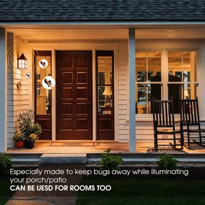 7 Wát Hổ Phách Vàng Ánh Sáng Trắng Đèn <span class=keywords><strong>E26</strong></span> E27 B22 Ánh Sáng Xanh Chặn <span class=keywords><strong>LED</strong></span> Vàng Bug Ánh Sáng Bảo Vệ Mắt Bóng Đèn Để Đọc - Product Image 5