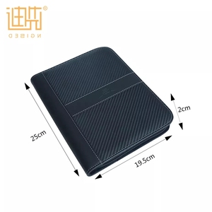 Maletín <span class=keywords><strong>de</strong></span> cartón unisex a5, maletín <span class=keywords><strong>de</strong></span> cuero resistente y delgado con cremallera negra, gran oferta, 2022 - Product Image 5