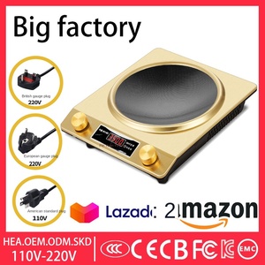 Commercial Restaurant Stainless Steel <b>Induction</b> Cooktop 380V 3500W Gas Power Source - Product Image 4