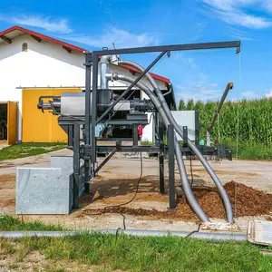 Low Cost Pelletizer Machine Animal Manure Fertilizer Manure Dewater Machine Pan Disc NPK Compound Fertilizer Rotary Granulator