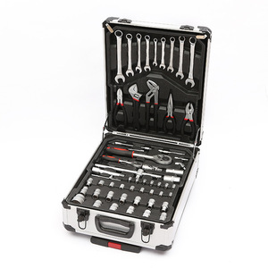 Juego <span class=keywords><strong>de</strong></span> Llaves <span class=keywords><strong>de</strong></span> Trinquete <span class=keywords><strong>de</strong></span> Acero Inoxidable Premium <span class=keywords><strong>de</strong></span> 187 Piezas, Personalizable OEM, con Brocas para Herramientas Eléctricas, para Reparaciones, Incluye Estuche <span class=keywords><strong>de</strong></span> Transporte - Product Image 2