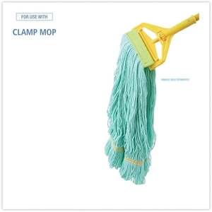 Cabezal de Mopa Ecológico Boardwalk EcoMop BWK1200MEA Verde Mediano con Fibras Recicladas de Extremo Enlazado - Product Image 5