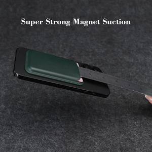 Cartera de teléfono magnética fuerte con logotipo personalizado, tarjetero Mag, cartera magnética de cuero seguro, tarjetero universal para <span class=keywords><strong>iPhone</strong></span> - Product Image 6