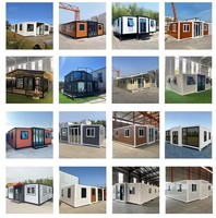 Maison pliable en conteneur extensible populaire en Europe, panneau sandwich EPS, isolation murale, préfabriqué modulaire, petite maison de grand-mère en Australie