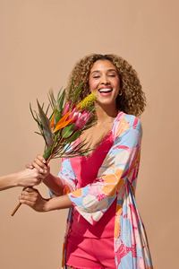 Logo personnalisé Femme chemises de nuit femmes Modal pyjamas Robes Floral rayure imprimé longue Robe de chambre <span class=keywords><strong>Spa</strong></span> maison porter des femmes Robe de bain - Product Image 4