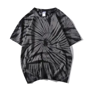 High End Custom Printing Japanese Korean Pattern Tiedye T Shirt Unisex Multiple Sizes Tie Dye Tshirt