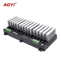 AOYI Module de régulation de tension SCR monophasé ZK7-12-650W de haute précision, nouveau design, contrôleur de programmation PLC SVC