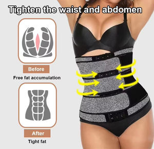 Faja Reductora de Cintura con 3 Correas Ajustables y Gancho, Moldeadora de Cuerpo, Corsé Adelgazante, Venta Caliente - Product Image 1