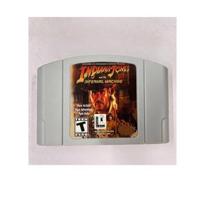 <span class=keywords><strong>Carte</strong></span> de jeu <span class=keywords><strong>Indiana</strong></span> Jones <span class=keywords><strong>USA</strong></span> Version pour N64 pour cartouche de jeu Nintendo 64 - Product Image 1