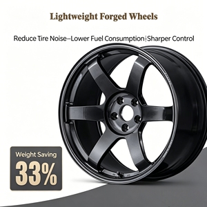 Jantes en alliage forgées sur mesure Srim, monobloc, couleur chrome noir, 6 branches, pour Rays Te37, VW Golf, Toyota <span class=keywords><strong>Aygo</strong></span>, Skoda Octavia - Product Image 3